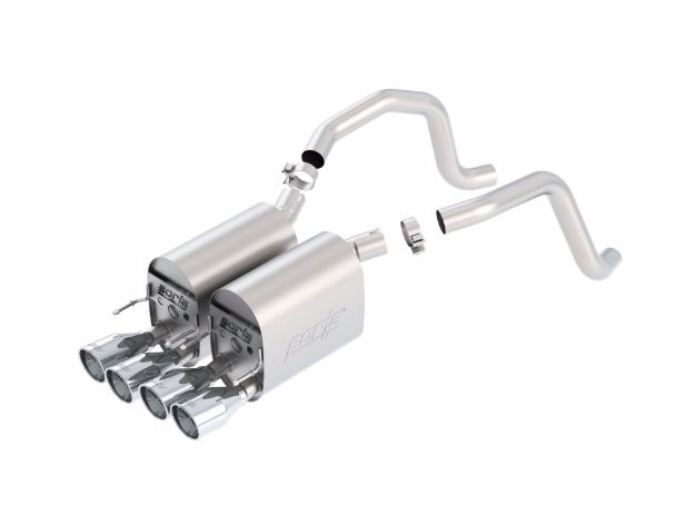 Picture of 05-08 Corvette Coupe/Conv 6.0L/6.2L 8cyl 6spd RWD Touring SS Exhaust (rear section only)