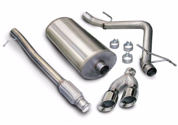 Picture of Corsa Exhaust Cat-Back For 2010-2013 GMC Sierra 1500 Crew Cab/Short Bed 5.3L V8