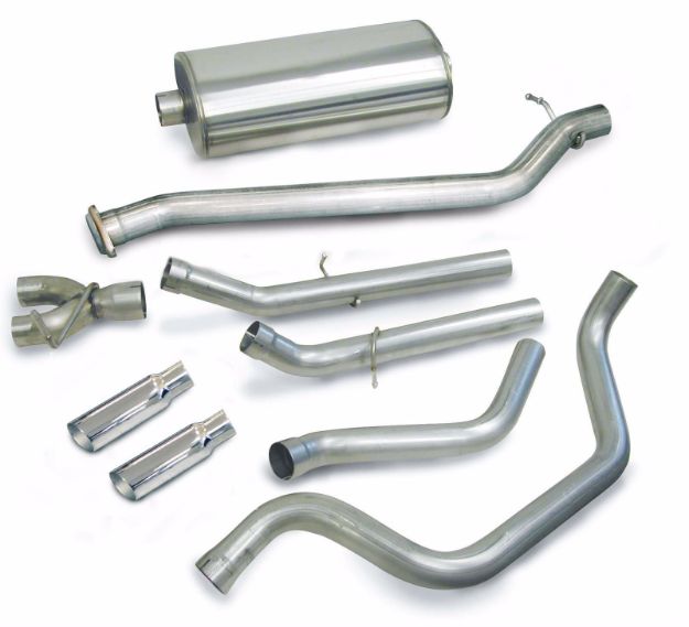 Picture of Corsa Exhaust Cat-Back For 1999-2006 GMC Sierra 1500 Extended Cab/Standard Bed 5.3L V8