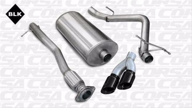 Picture of Corsa Exhaust Cat-Back For 2007-2008 GMC Sierra 1500 Crew Cab/Short Bed 4.8L V8