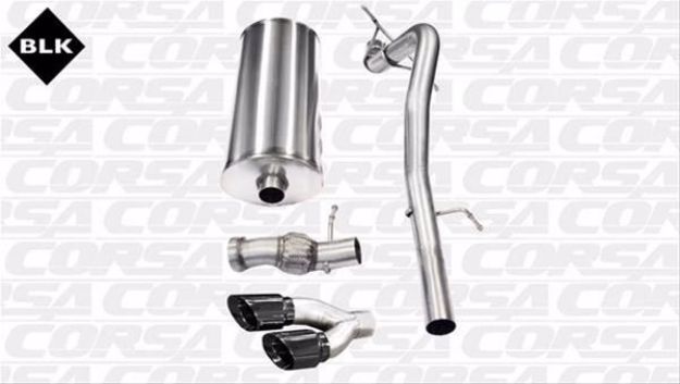 Picture of Corsa Exhaust Cat-Back For 2011-2014 GMC Yukon Denali  6.2L V8