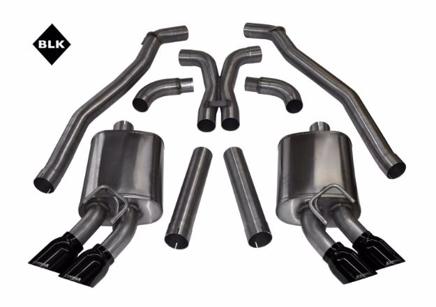 Picture of Corsa Exhaust Cat-Back + X-Pipe For 2012-2015 Chevrolet Camaro ZL1 Coupe 6.2L V8