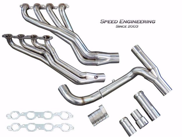 Picture of Speed Engineering  1 7/8" Headers & Y-Pipe for 2014+ Silverado / Sierra Truck & SUV