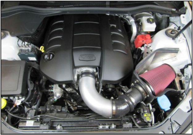 Picture of  Airaid 08-09 Pontiac G8 6.0L/6.2L Cold Air Dam Intake System (Dry / Red Media)