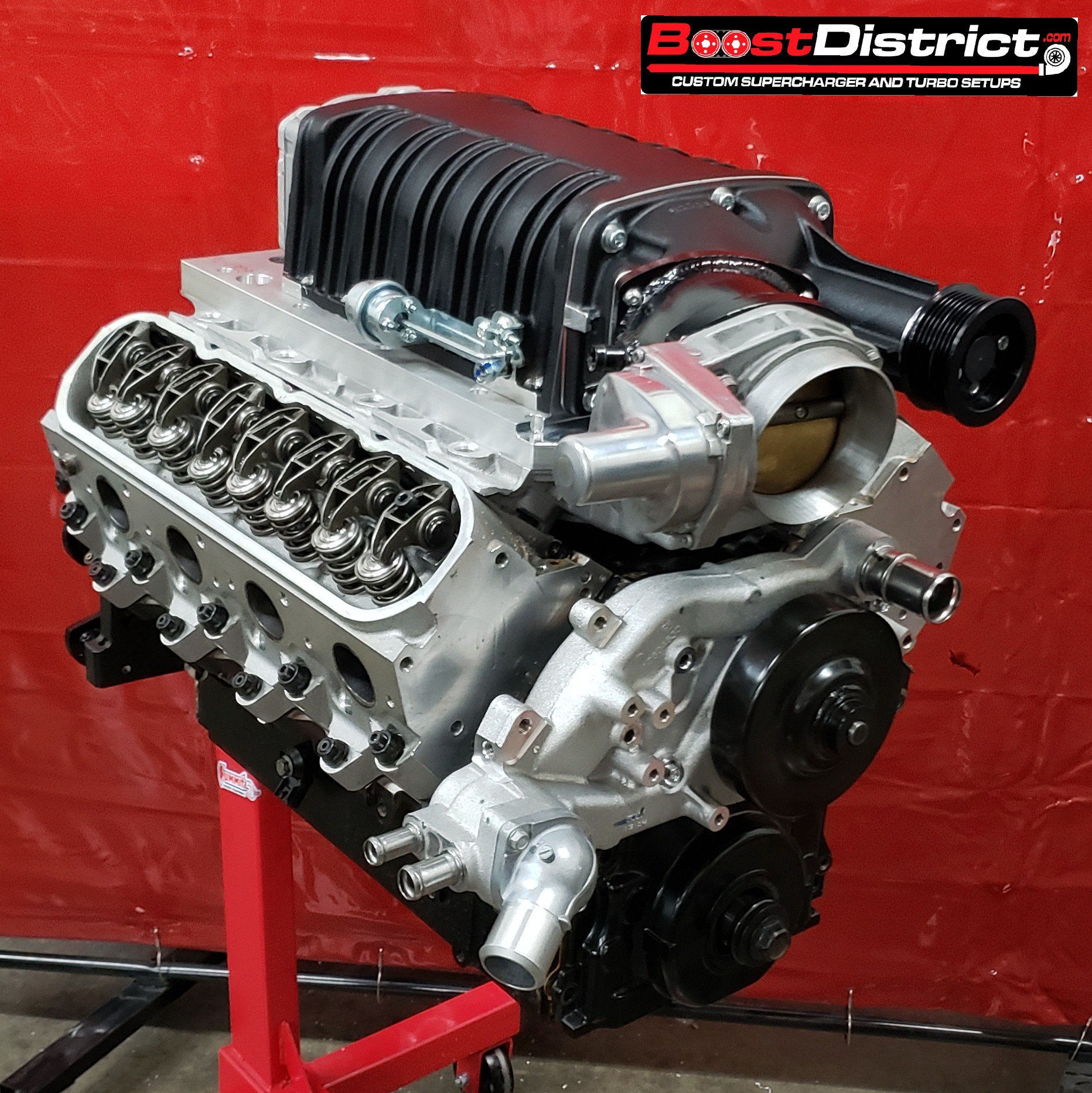 Boost District Tvs2650 Supercharger For 06 09 Trailblazer Ss Driven